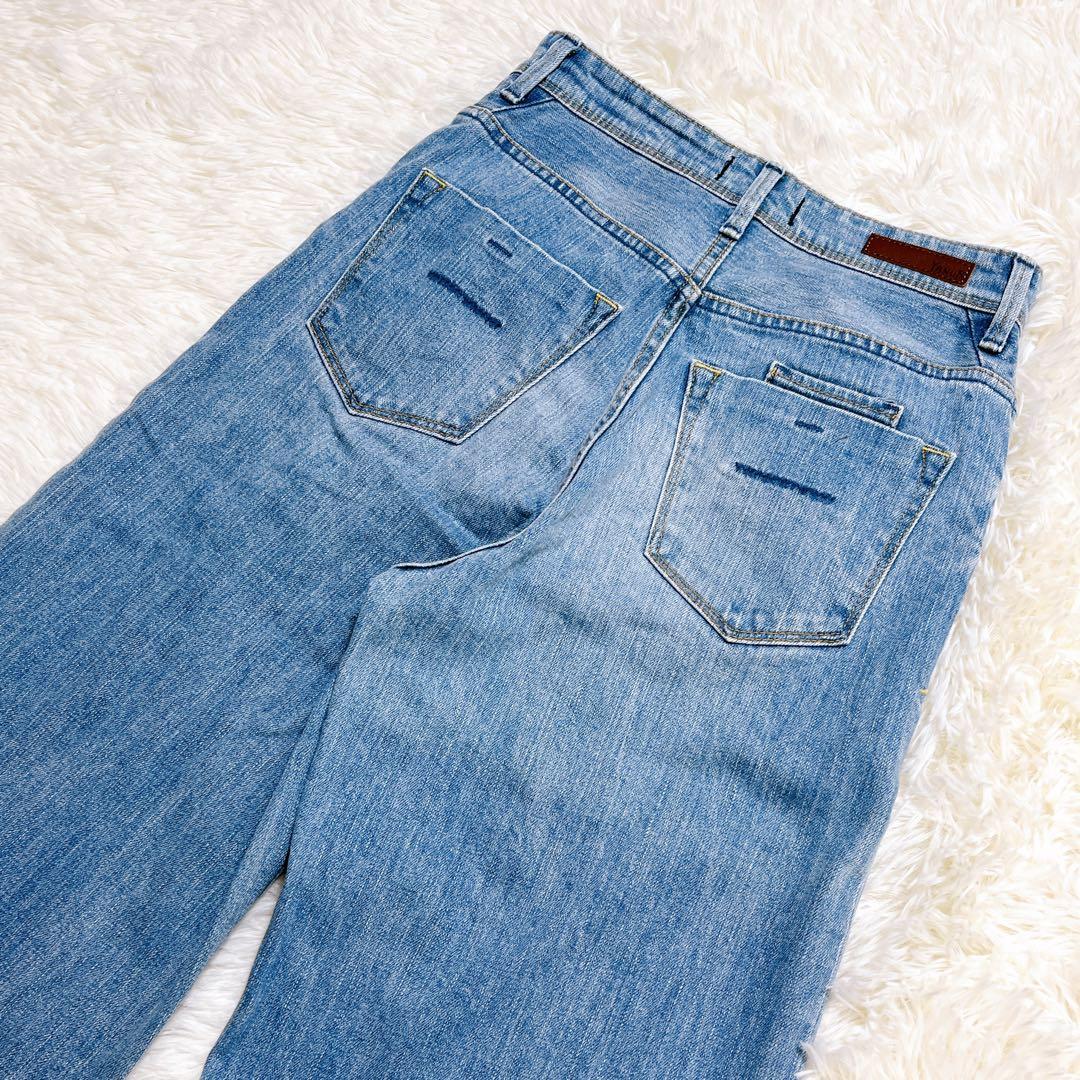 美品✨ YANUK Lilith カットオフデニム 57131071 サイズ24