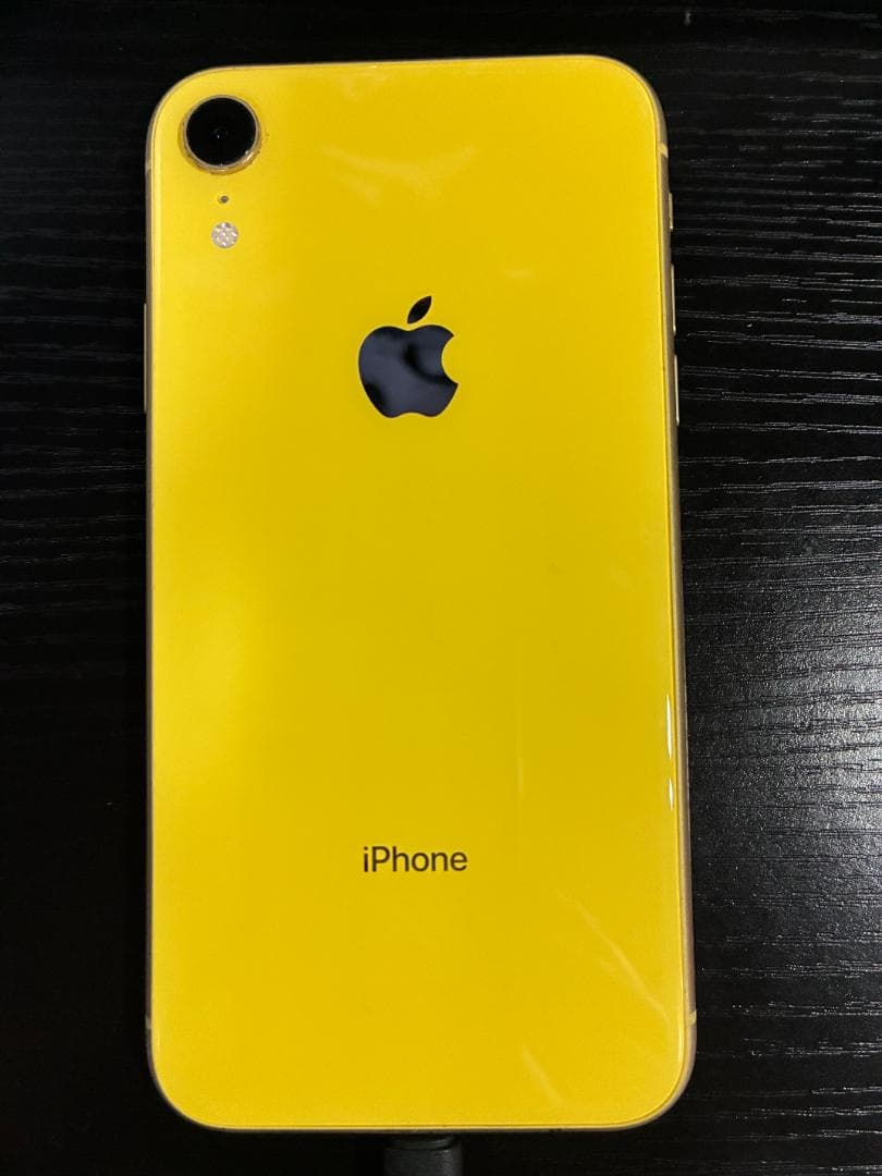 iPhoneXR イエロー128GB バッテリー90％SIMフリー