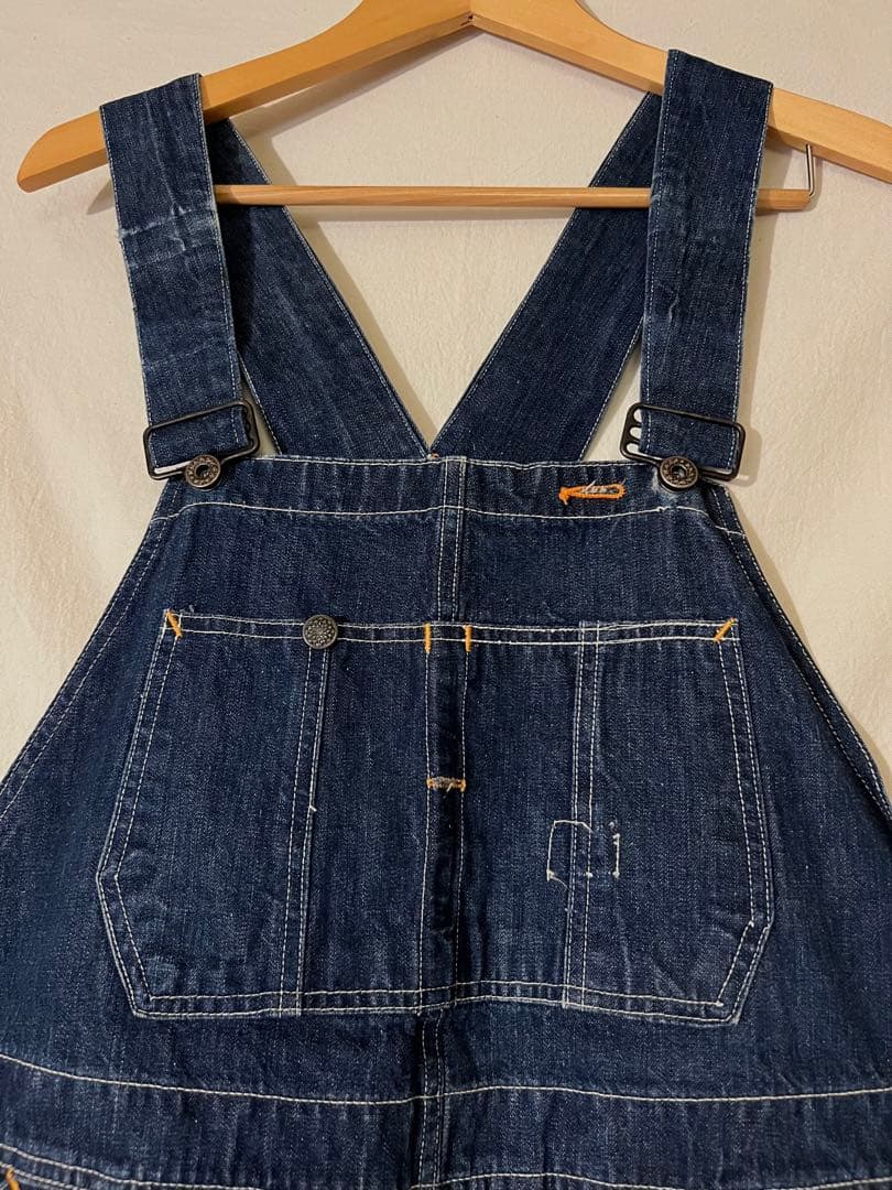 40s 大戦 WWII オーバーオール 濃紺 30s50s60sLee