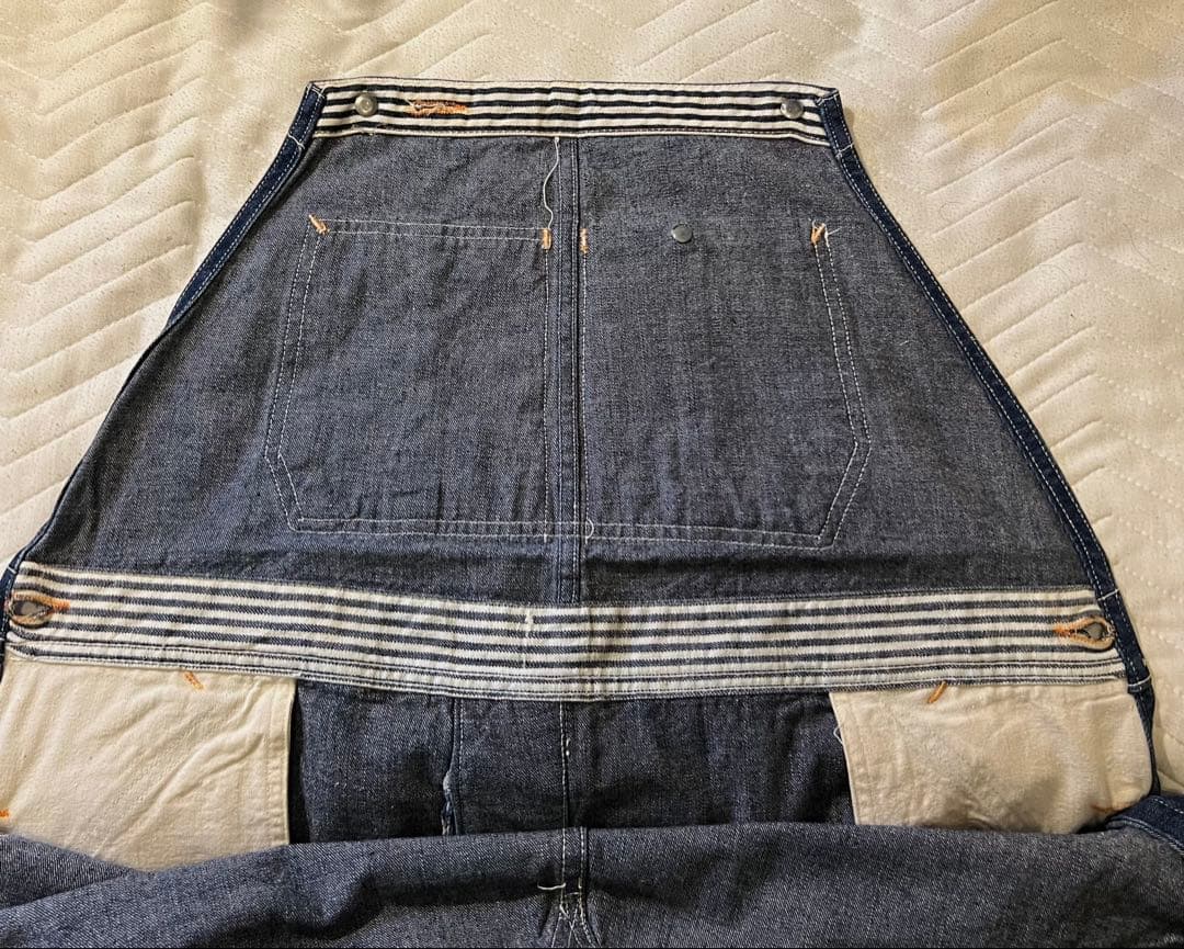 40s 大戦 WWII オーバーオール 濃紺 30s50s60sLee