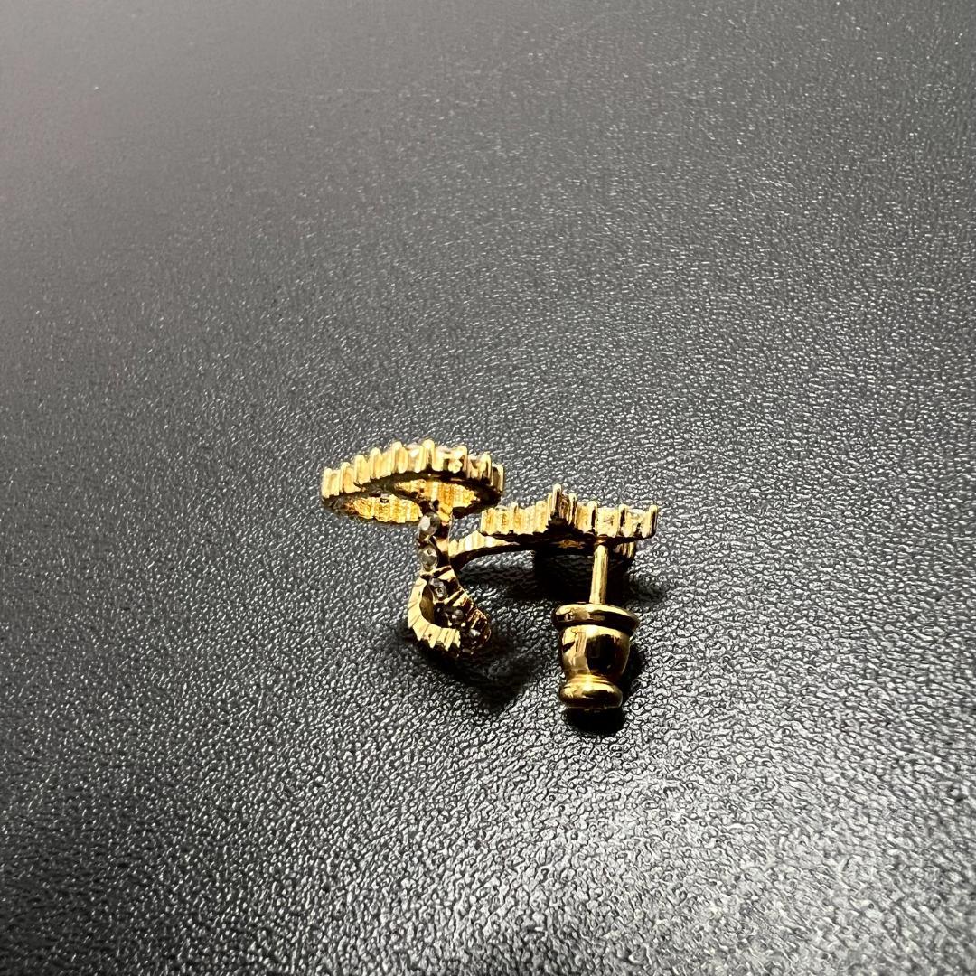 ✨正規品＆極美品‼️✨ ディオール CLAIR D LUNE クリスタル ピアス