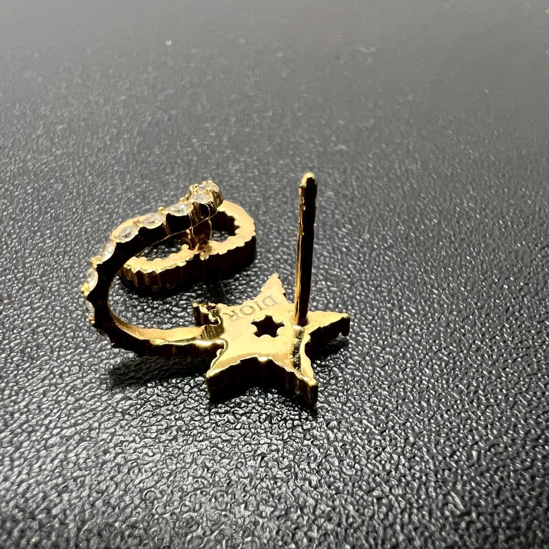 ✨正規品＆極美品‼️✨ ディオール CLAIR D LUNE クリスタル ピアス