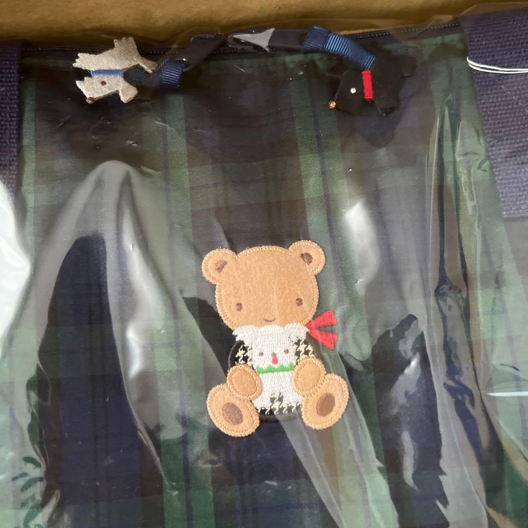 新品未開封　ファミリア　マザーズバッグ　ブラックウォッチ♡