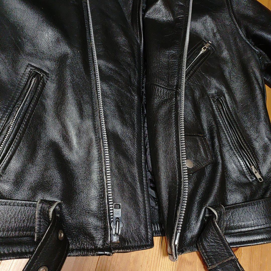 ビンテージAMERICANNOSTALGIA ダブルライダース XL　大きい