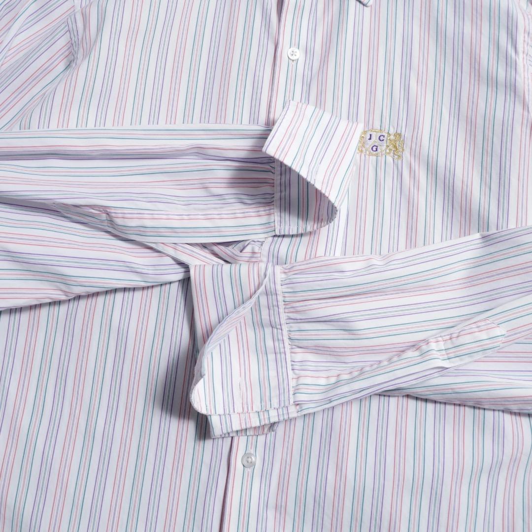 希少 ターンブル&アッサー TURNBULL&ASSER ダブルカフス シャツ