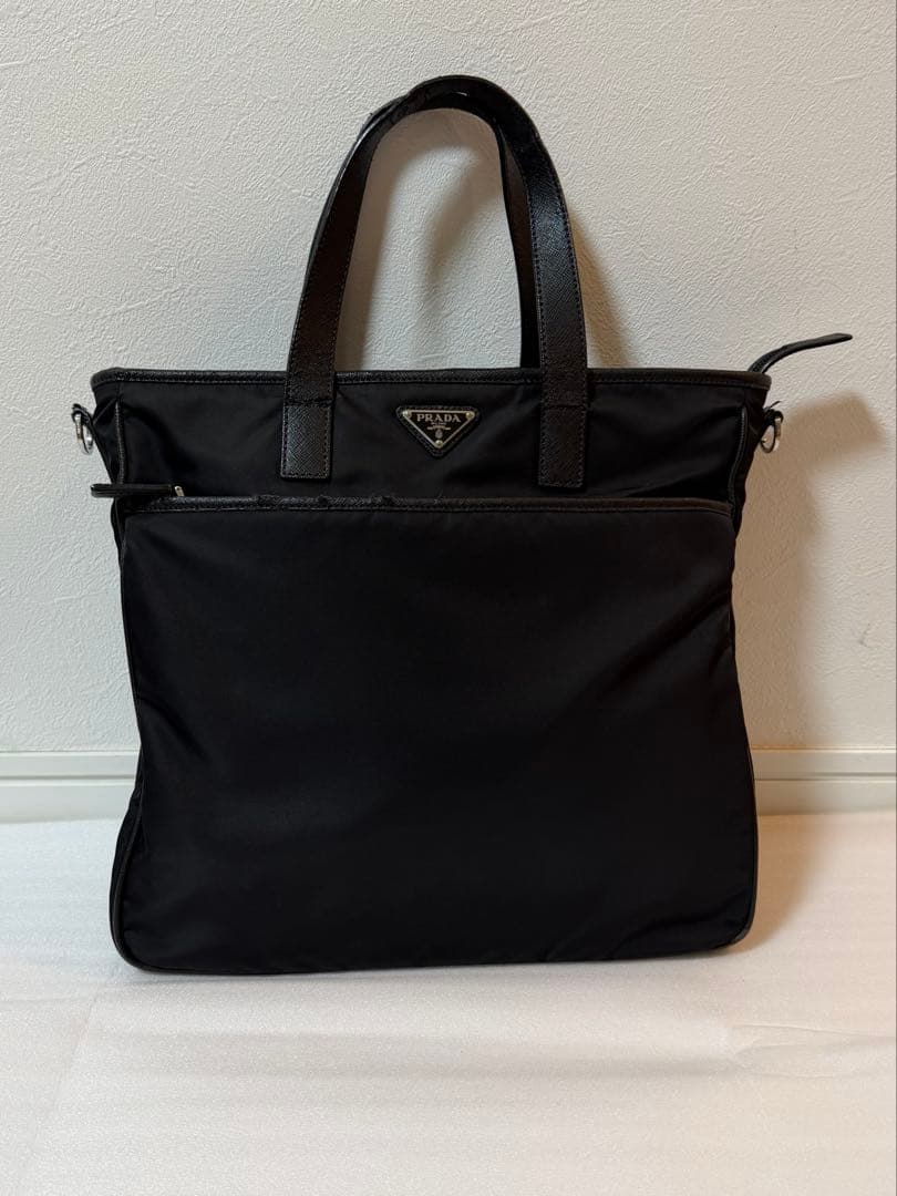 プラダ ビジネスバック PRADA 2wayトート サフィアーノ
