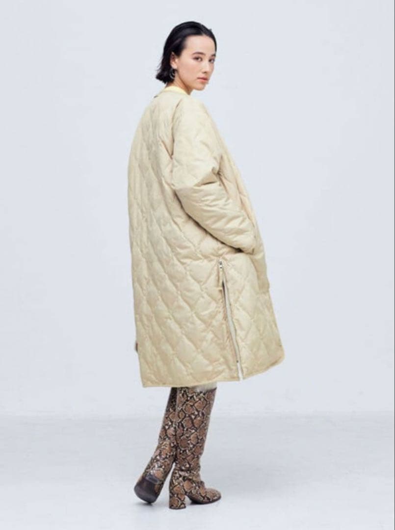 TAION ノーリーズ 別注ミリタリーリバーシブルロングダウン