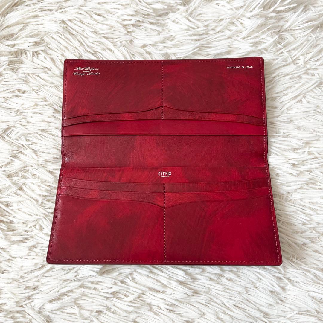 ⭐️新品未使用⭐️　CYPRIS　コードバン　ロングウォレット　ブラック　4127