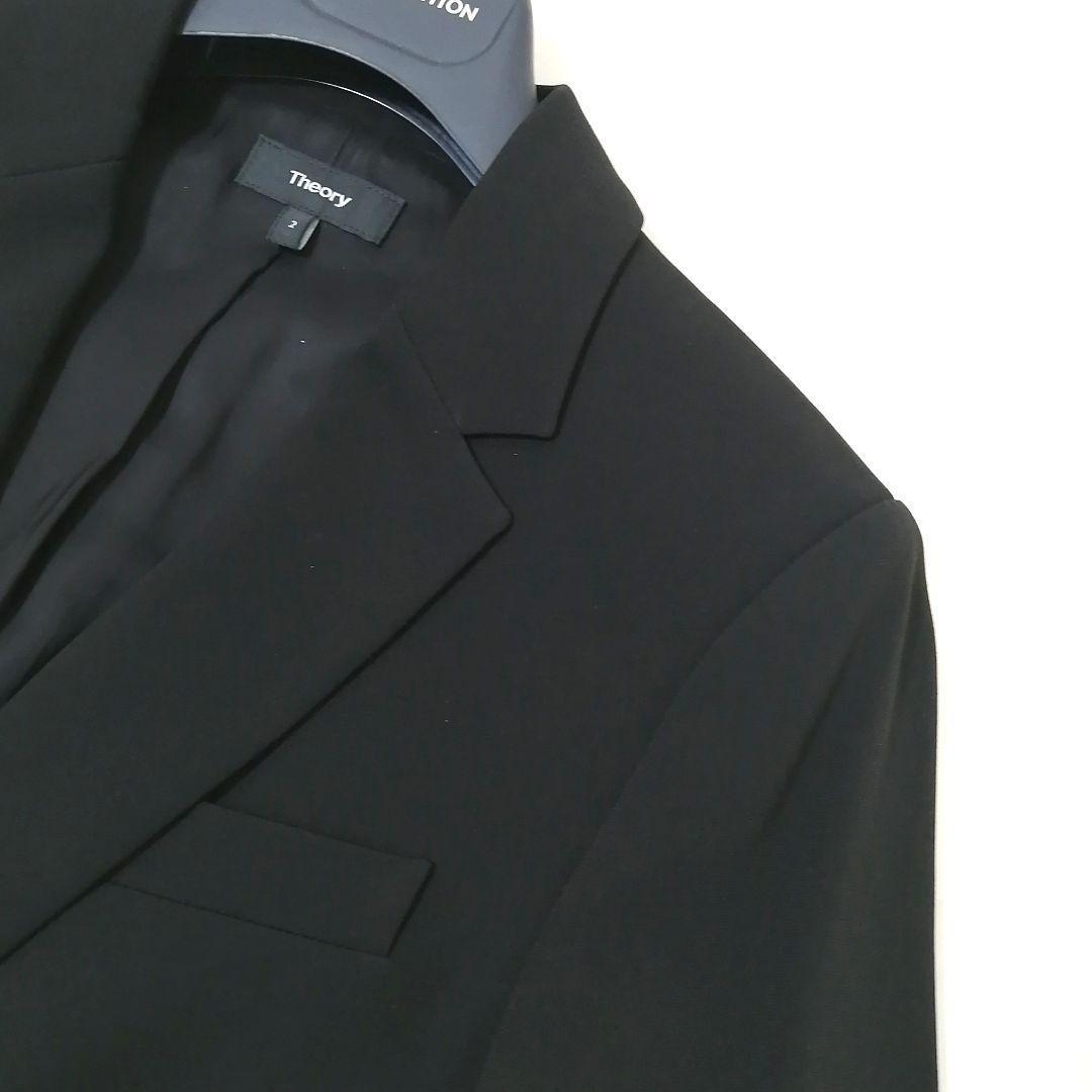 美品✨Theory　パンツスーツ　セット　20SS　近年　ブラック　美シルエット