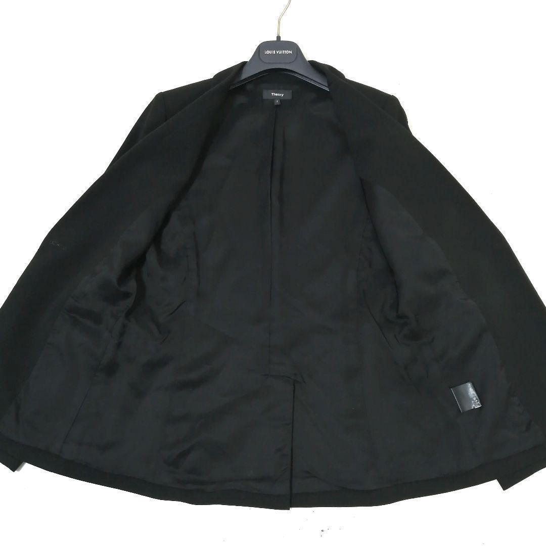 美品✨Theory　パンツスーツ　セット　20SS　近年　ブラック　美シルエット