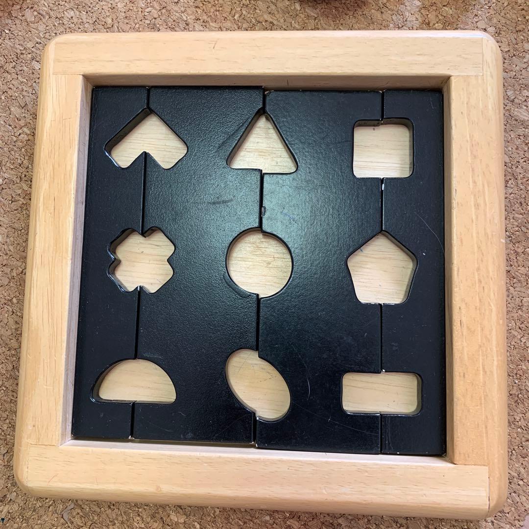 木製知育玩具セット　7点