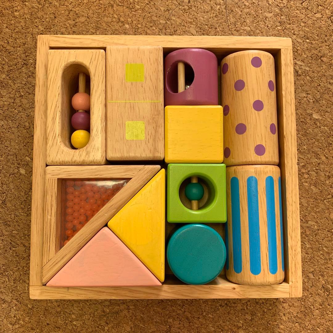 木製知育玩具セット　7点