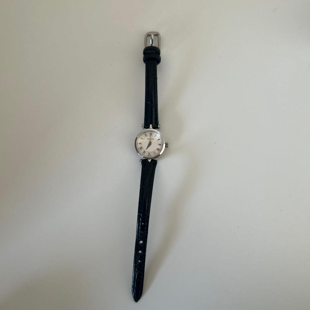 専用【週末セール】36 グッチ時計　レディース腕時計　ブラック　シェリーライン