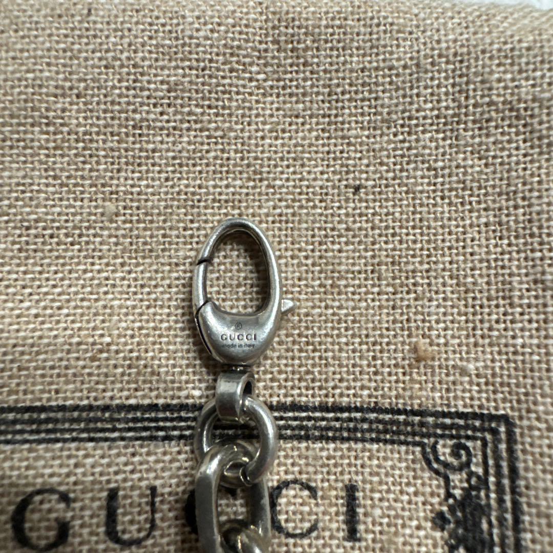 GUCCI インターロッキング チェーンブレスレット