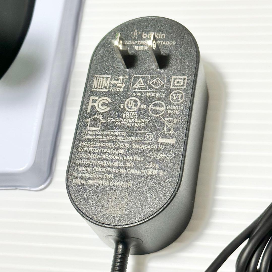 未使用品！ BELKIN wireless charger MagSafe 黒