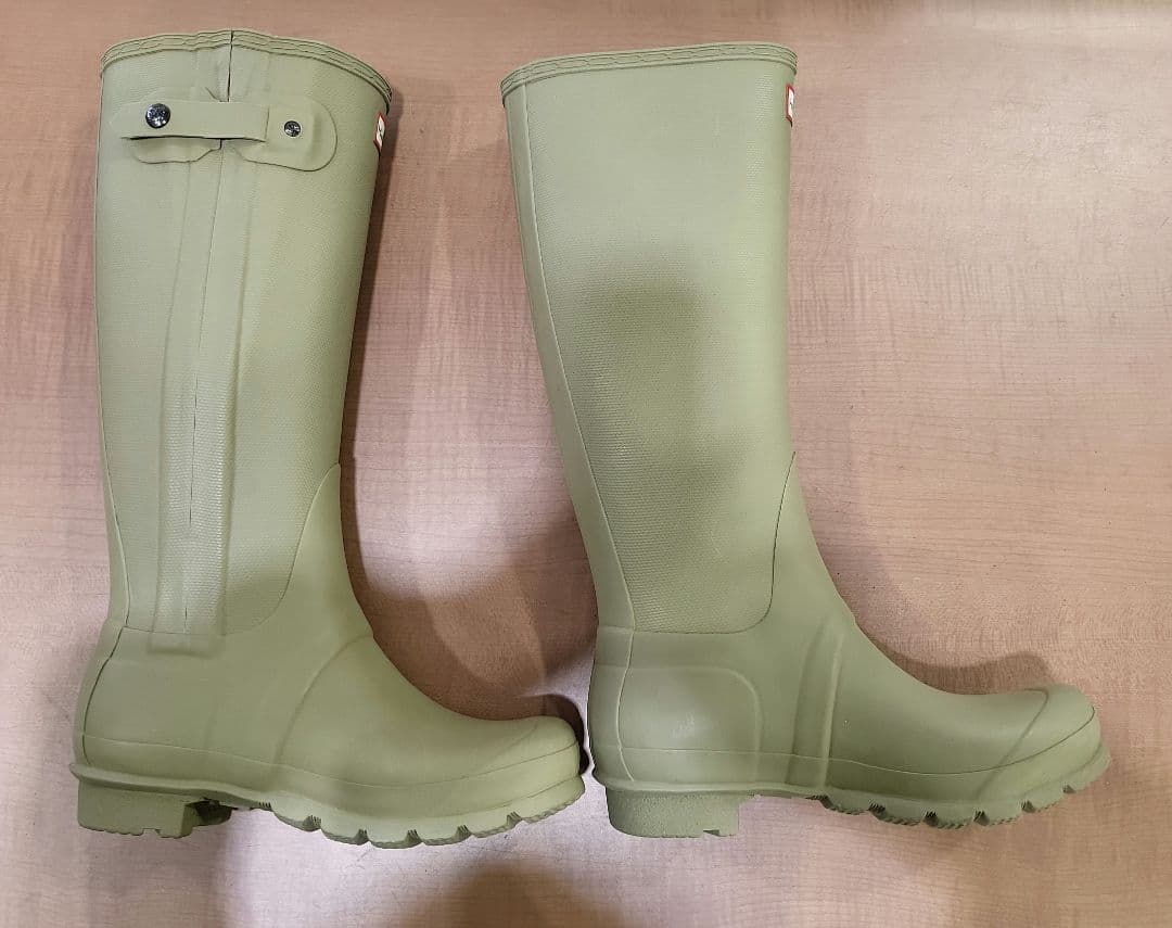 HUNTER 長靴 オリーブグリーン UK 5 日本サイズ24cm　新品未使用