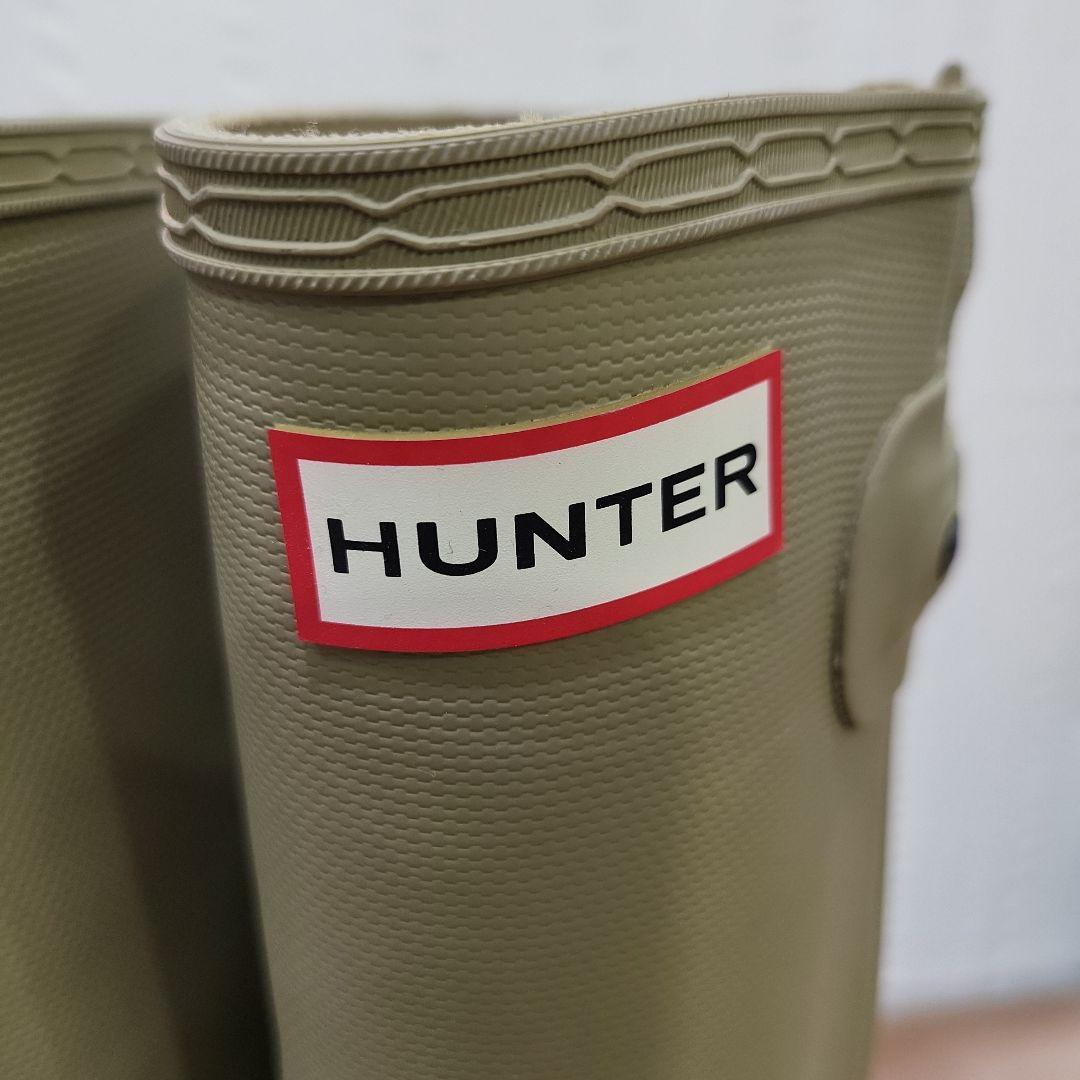 HUNTER 長靴 オリーブグリーン UK 5 日本サイズ24cm　新品未使用