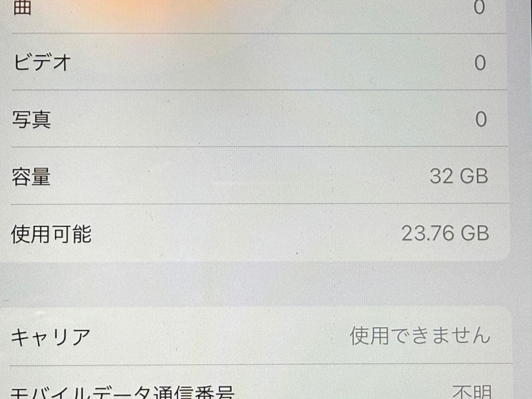 iPad Air 2 32GB Wi-Fi+Cellular シルバーA1567
