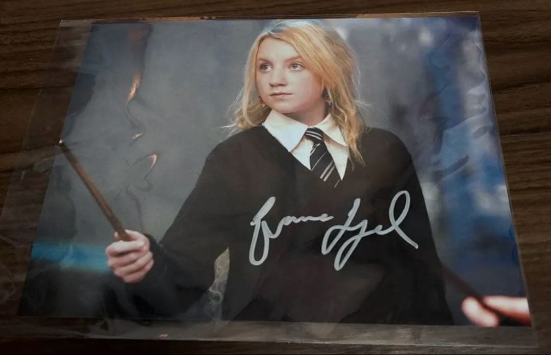 専用　ハリーポッター　ルーナ•ラブグッド　サイン　8×10