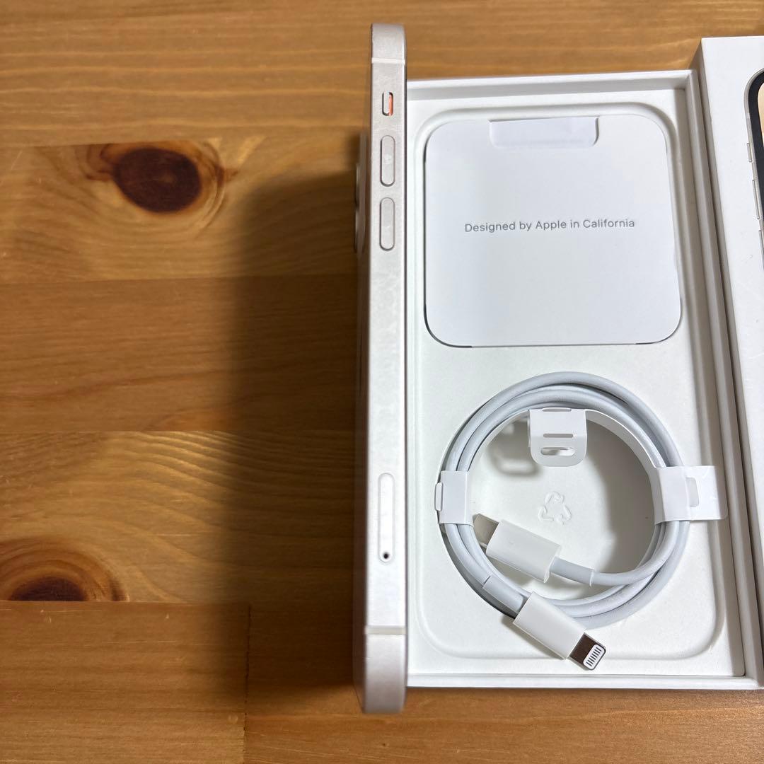 iPhone12 128GB ホワイト　充電100%