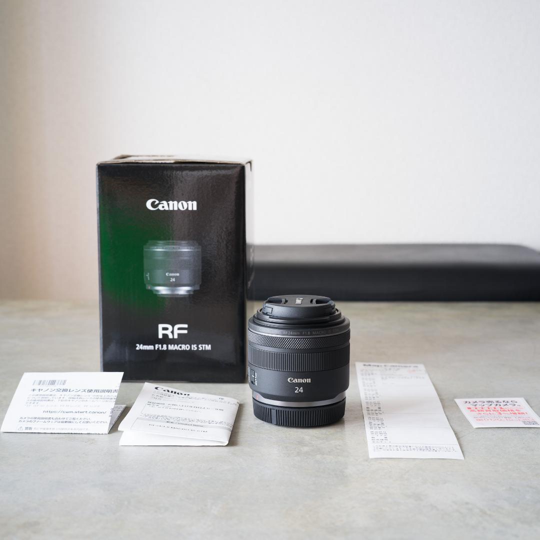 【新品同様】Canon RF24mm F1.8 MACRO IS STM