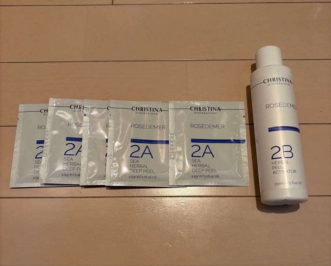 〜最終お値下げ〜クリスティーナ ローズドメーラ ピールキット5包