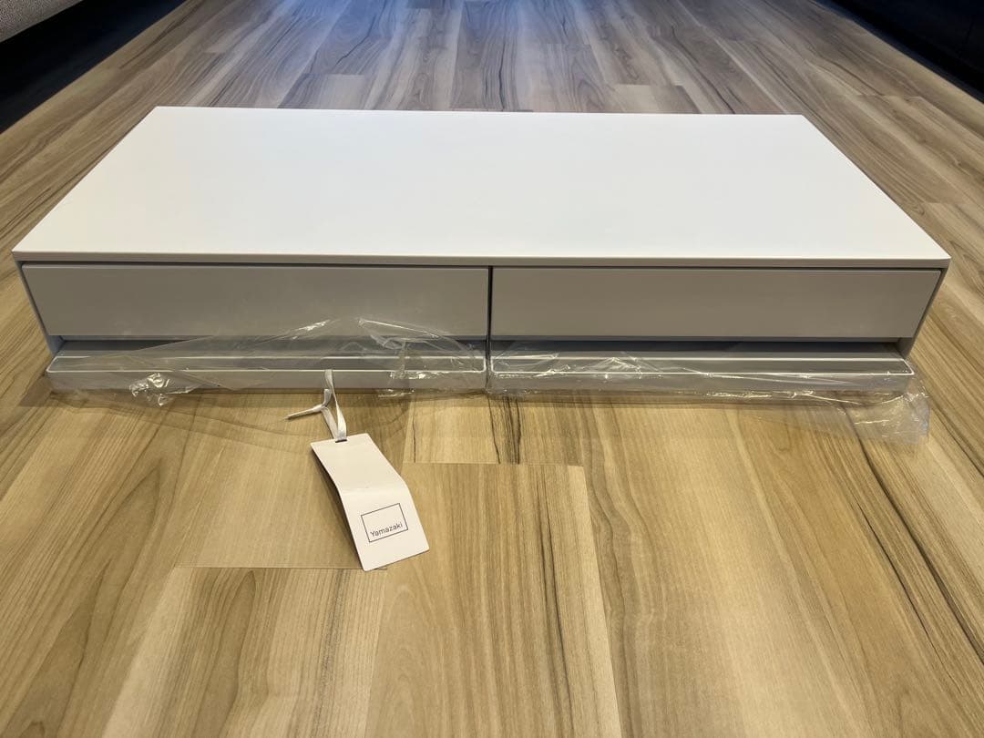 【お買得♪】Yamazaki 収納ボックス ホワイト 幅80cm