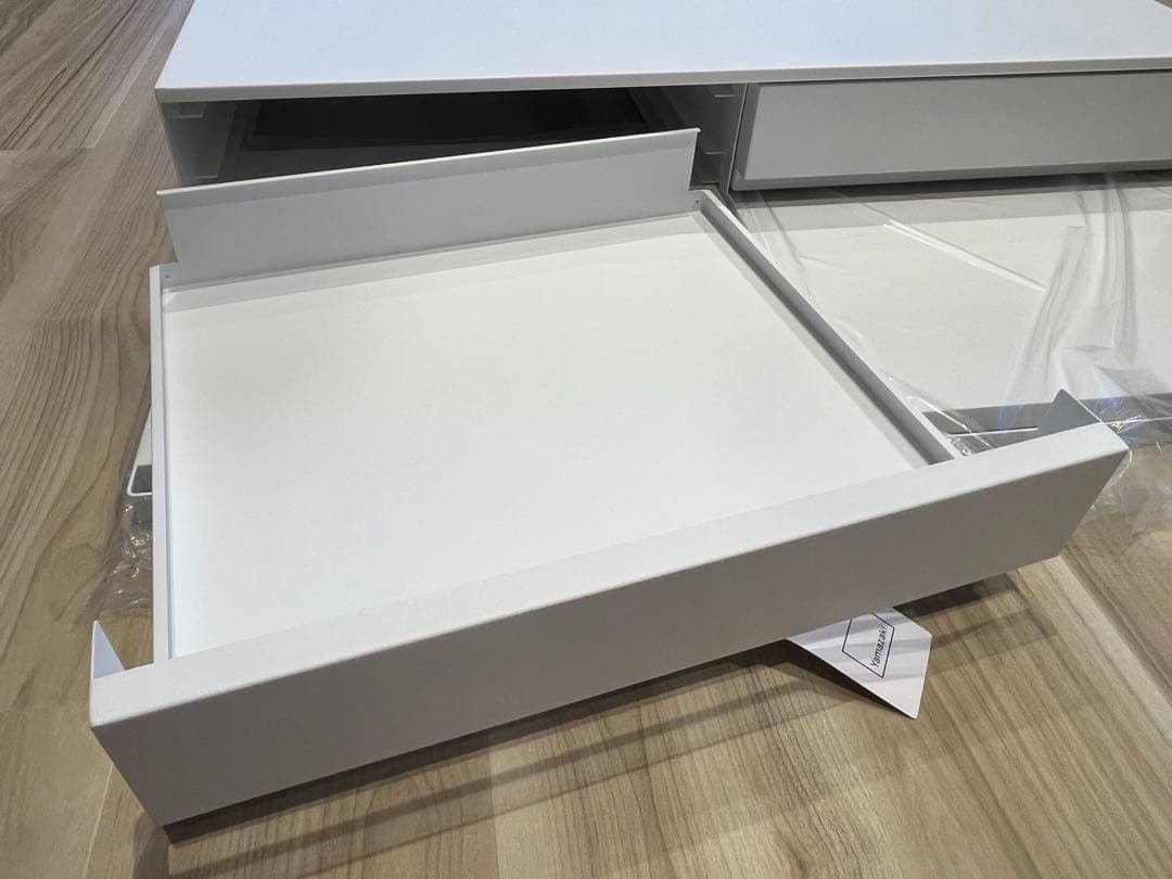 【お買得♪】Yamazaki 収納ボックス ホワイト 幅80cm