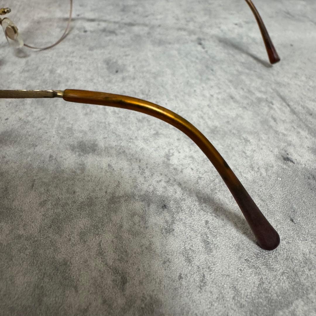 CHANEL シャネル サングラス リムレス ココマーク ヴィンテージ 度入り