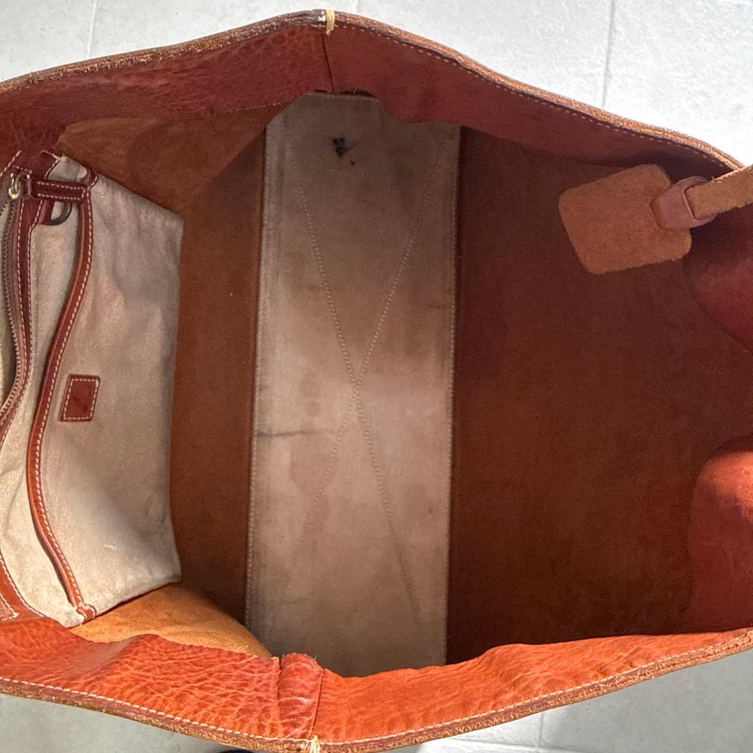 【希少・限定品】土屋鞄　Diario　ラージトート　茶色　レザートートバック