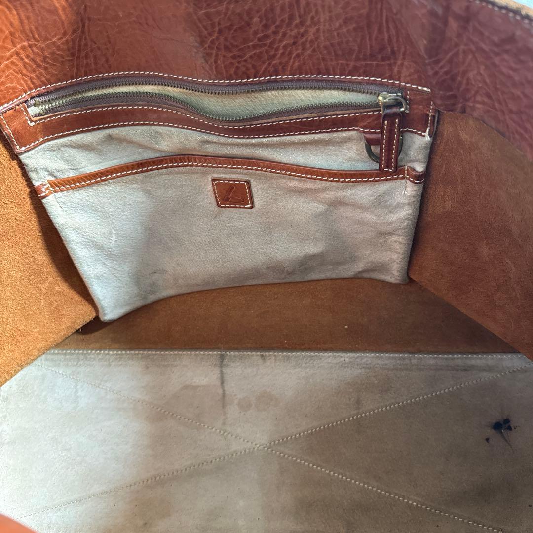 【希少・限定品】土屋鞄　Diario　ラージトート　茶色　レザートートバック