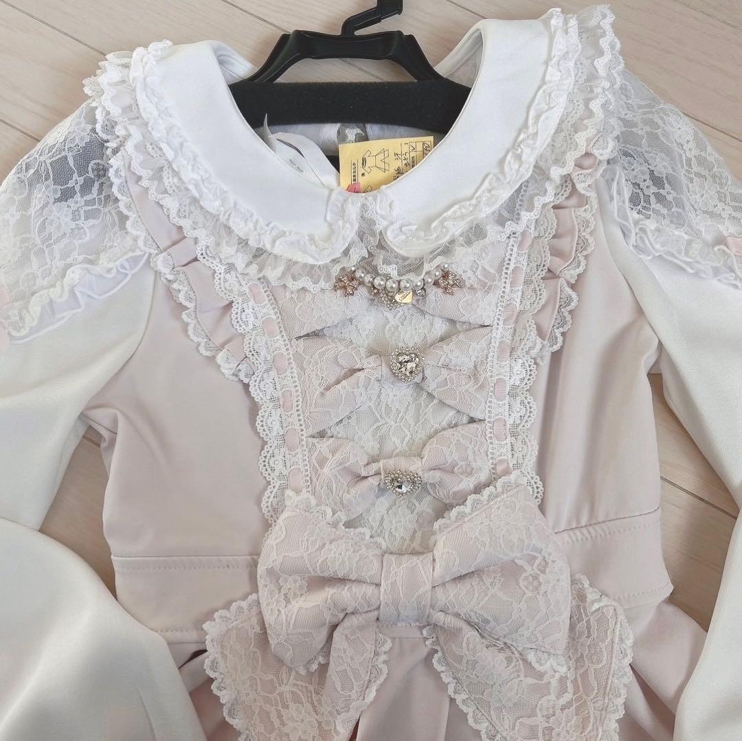 LIZ　LISA 【トリプルリボン フリルセットアップ】ピンク