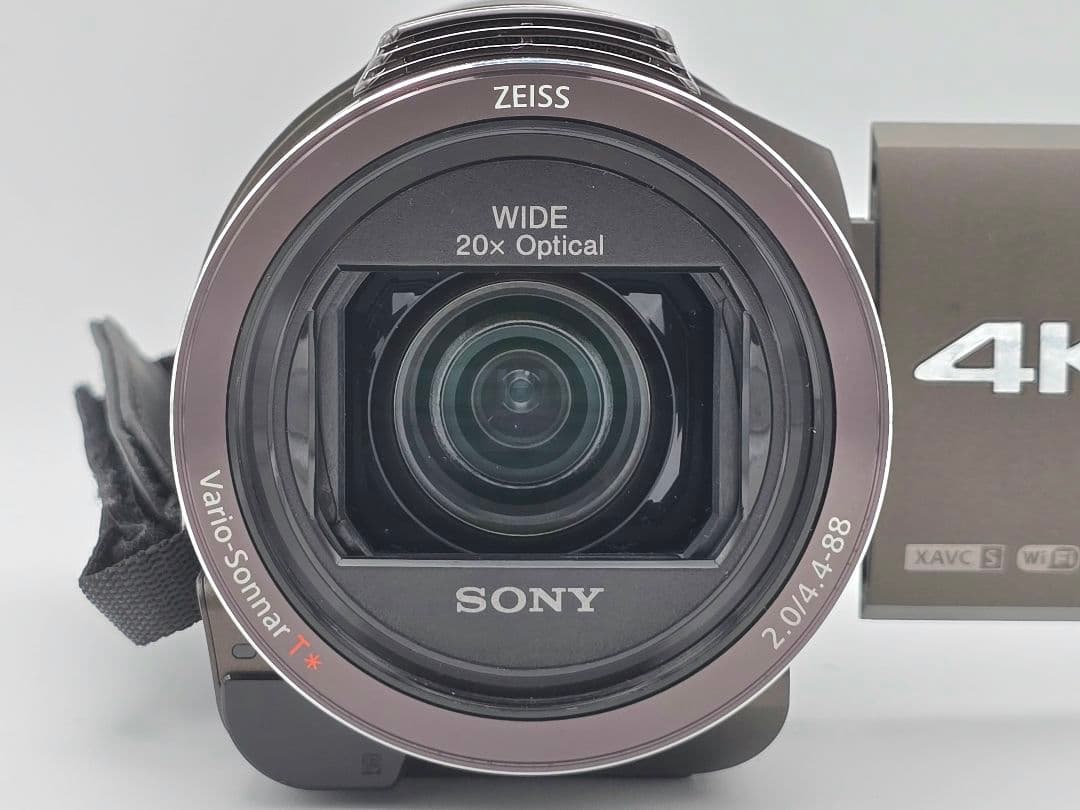 SONY Handycam FDR-AX45 4Kビデオカメラ本体 中古①