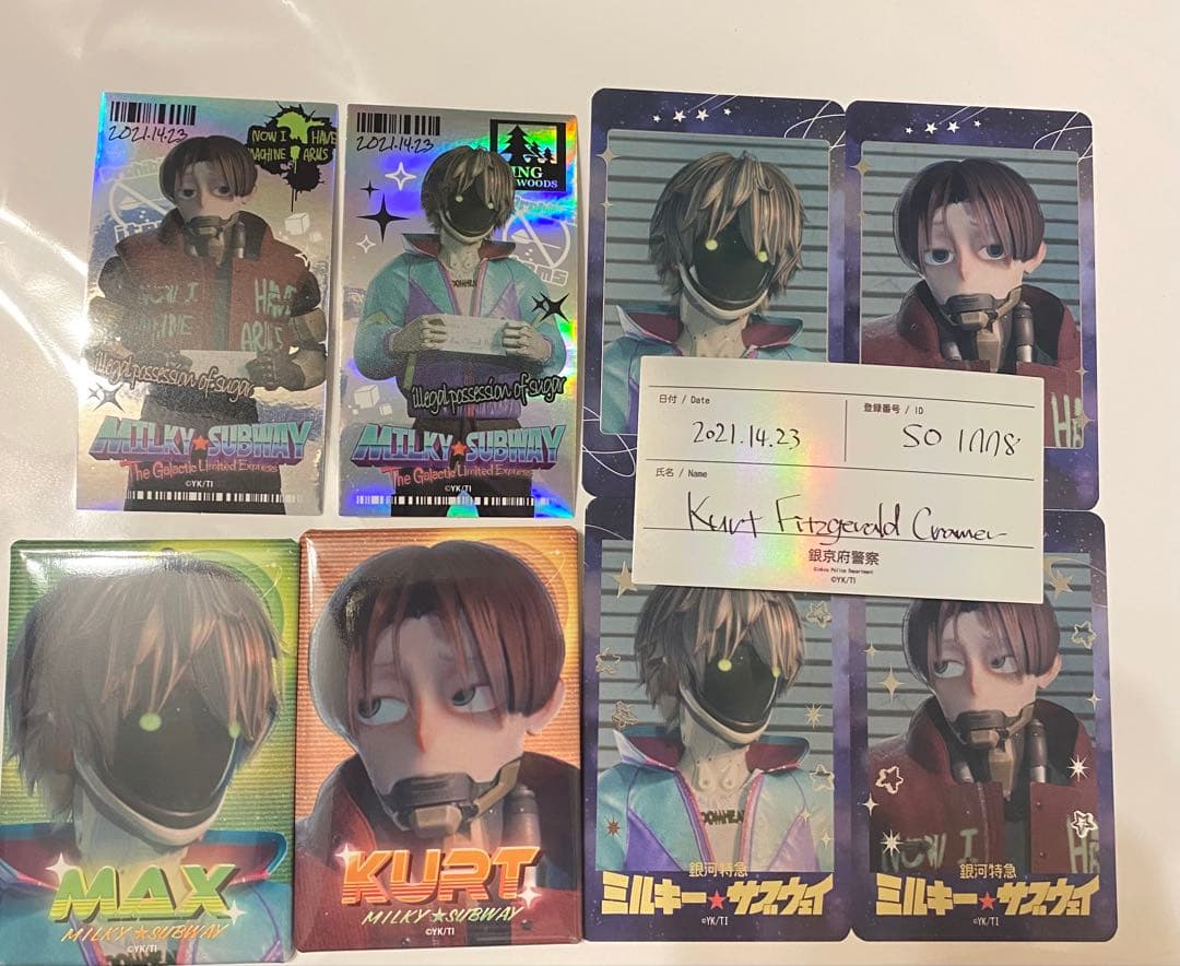 銀河特急 ミルキーサブウェイ 劇場版 マックス カート セット まとめ