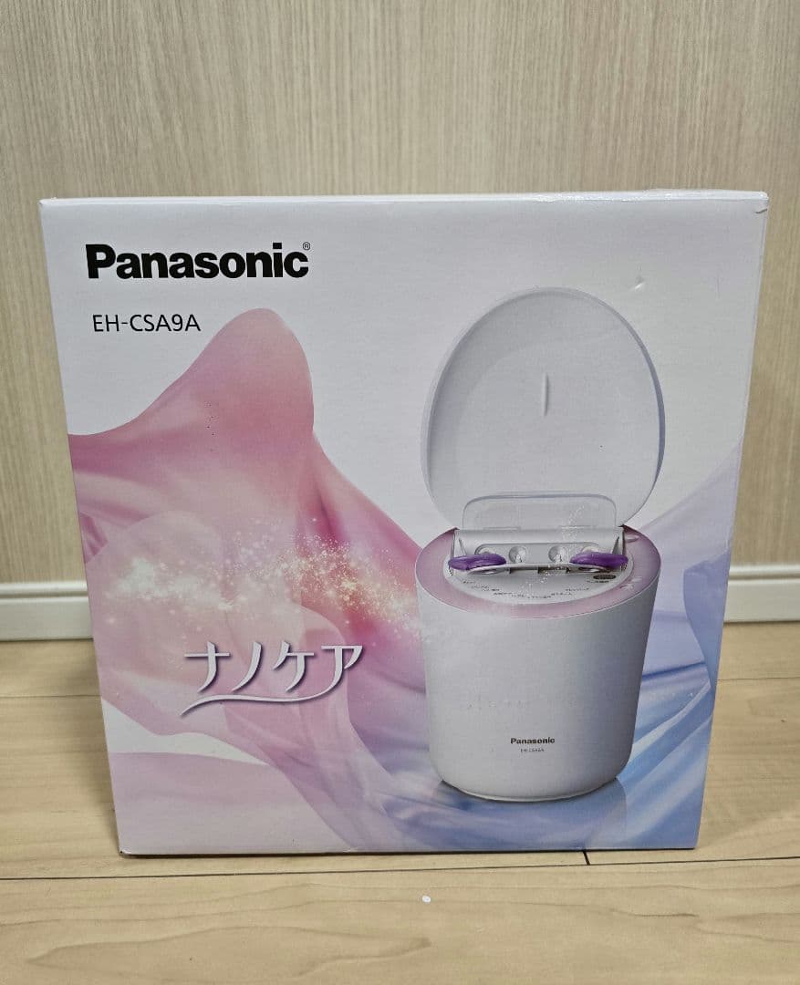 【新品未使用】ナノケア スチーマー パナソニックEH-CSA9A-P