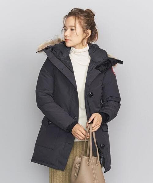 美品　カナダグース❤️　ダウン　ファー付き ブロンテ 　Sサイズ　レディース　黒