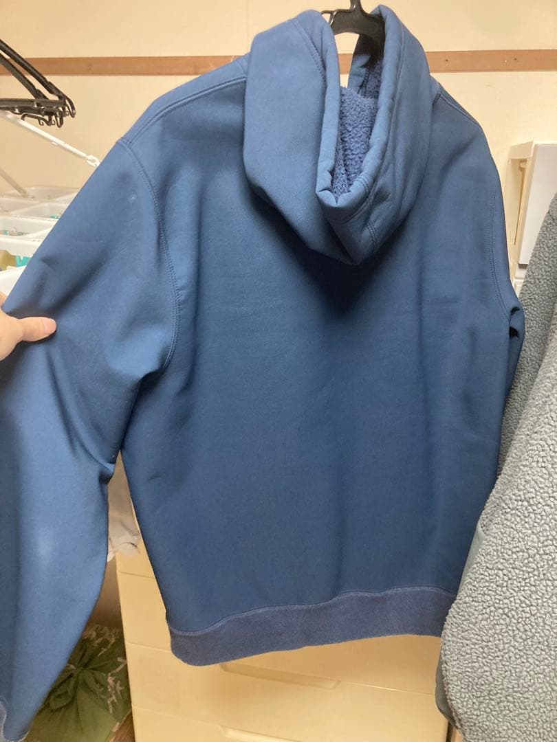 トップス Supreme WINDSTOPPER Zip Up Hooded /Navy