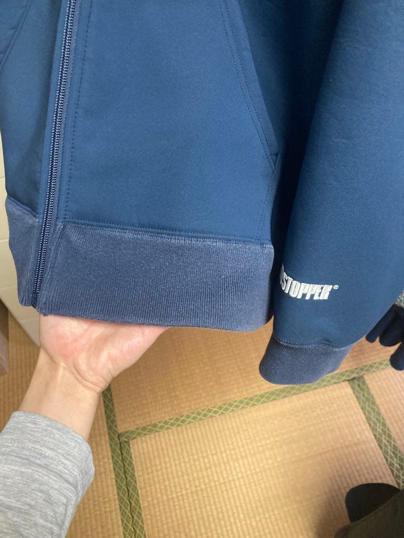 トップス Supreme WINDSTOPPER Zip Up Hooded /Navy