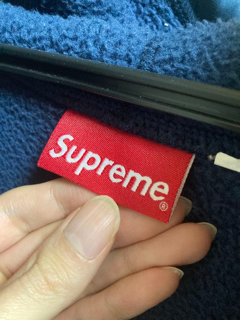 トップス Supreme WINDSTOPPER Zip Up Hooded /Navy