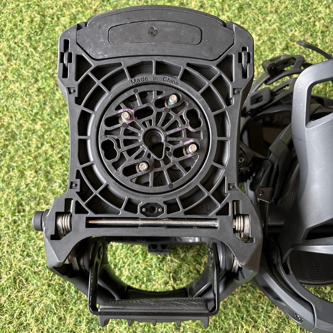 スノーボード ビンディング ブラック M スーパーマティック