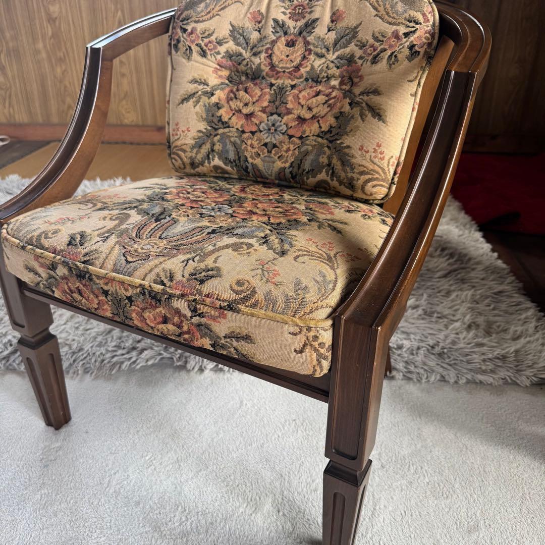 美品★最高級アームチェア★カリモクdomani/ドマーニ 4脚セット　椅子　③