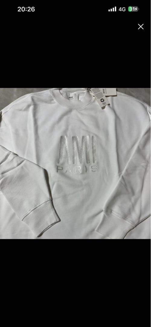 AMI PARIS トレーナー　スウェットLサイズ