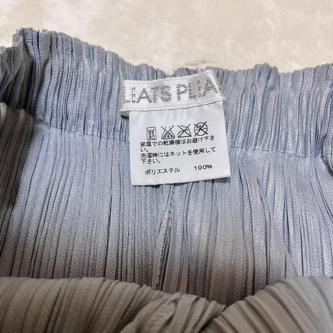 ISSEY MIYAKE イッセイミヤケ プリーツプリーズ シルバー スカート