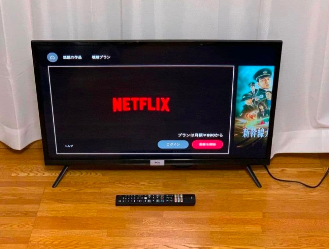 TCL32型スマートテレビAndroid搭載／地上波2021年✨