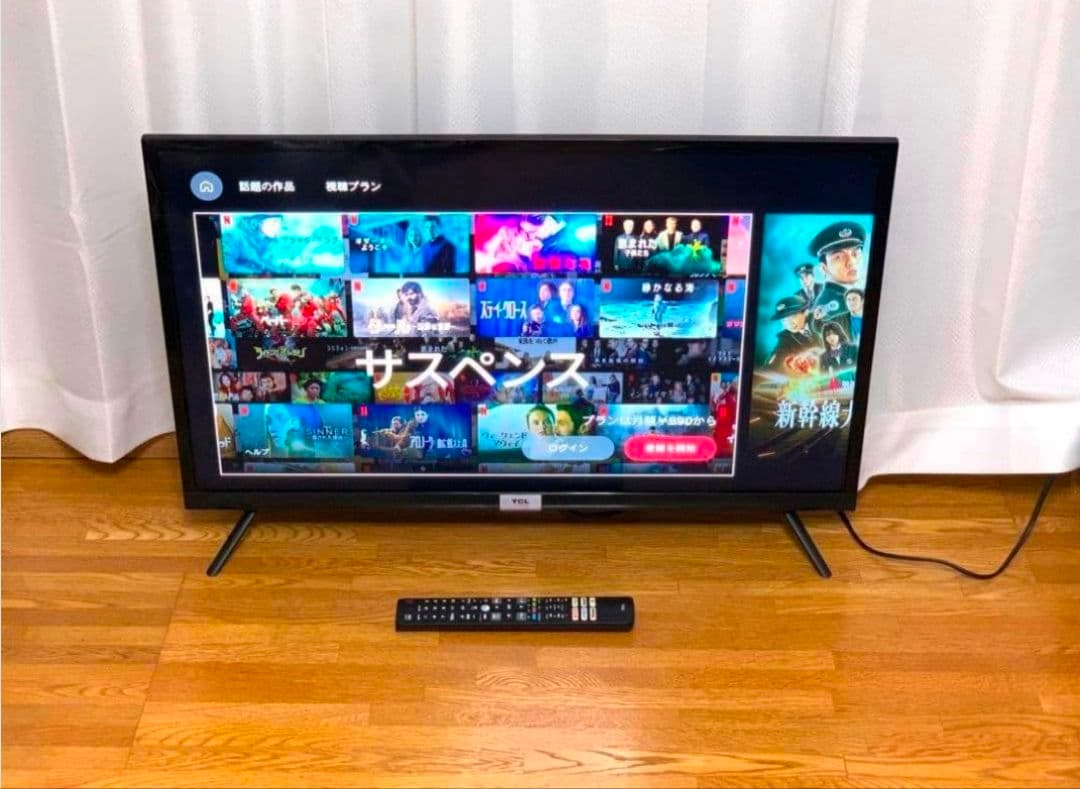TCL32型スマートテレビAndroid搭載／地上波2021年✨