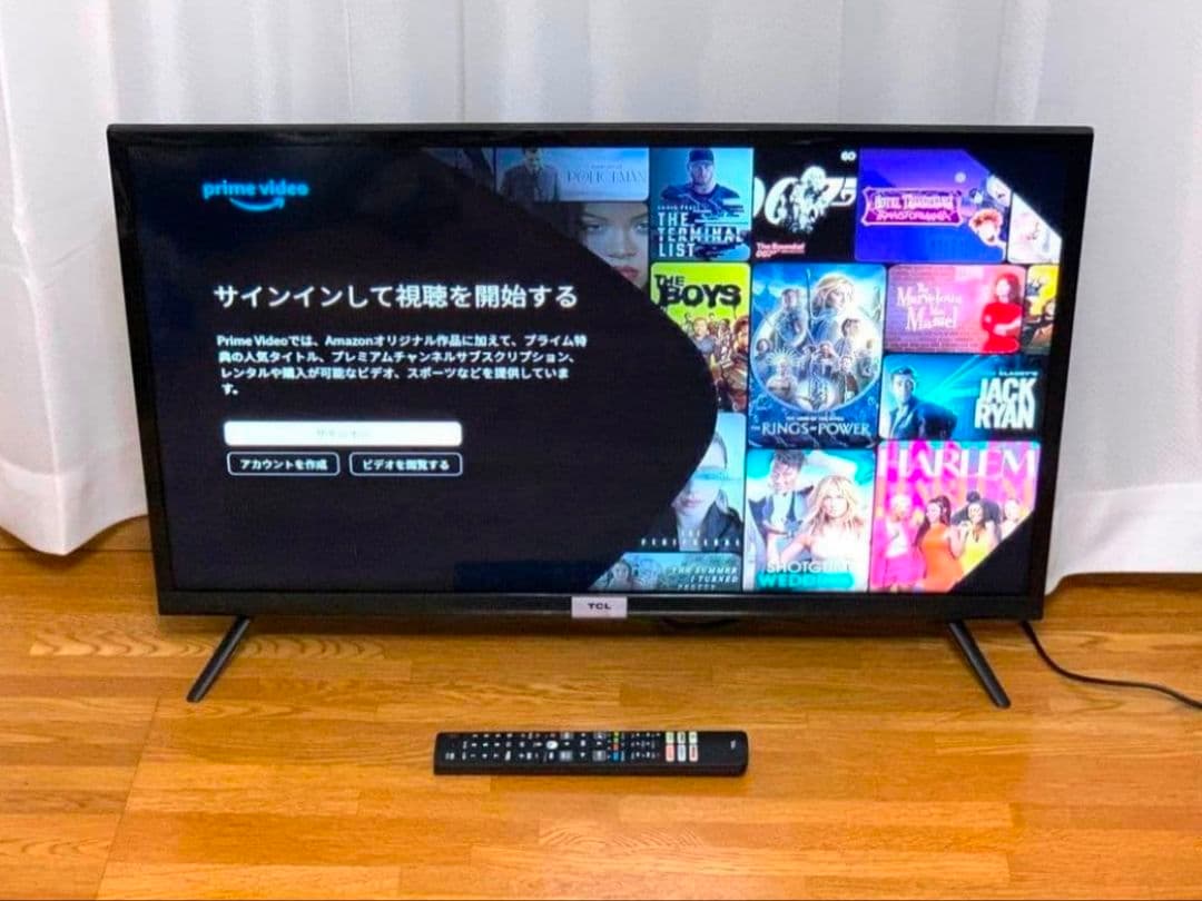 TCL32型スマートテレビAndroid搭載／地上波2021年✨