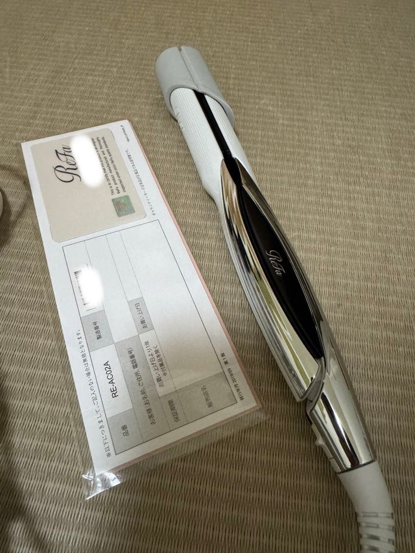 ReFa BEAUTECH STRAIGHT IRON　リファストレートアイロン