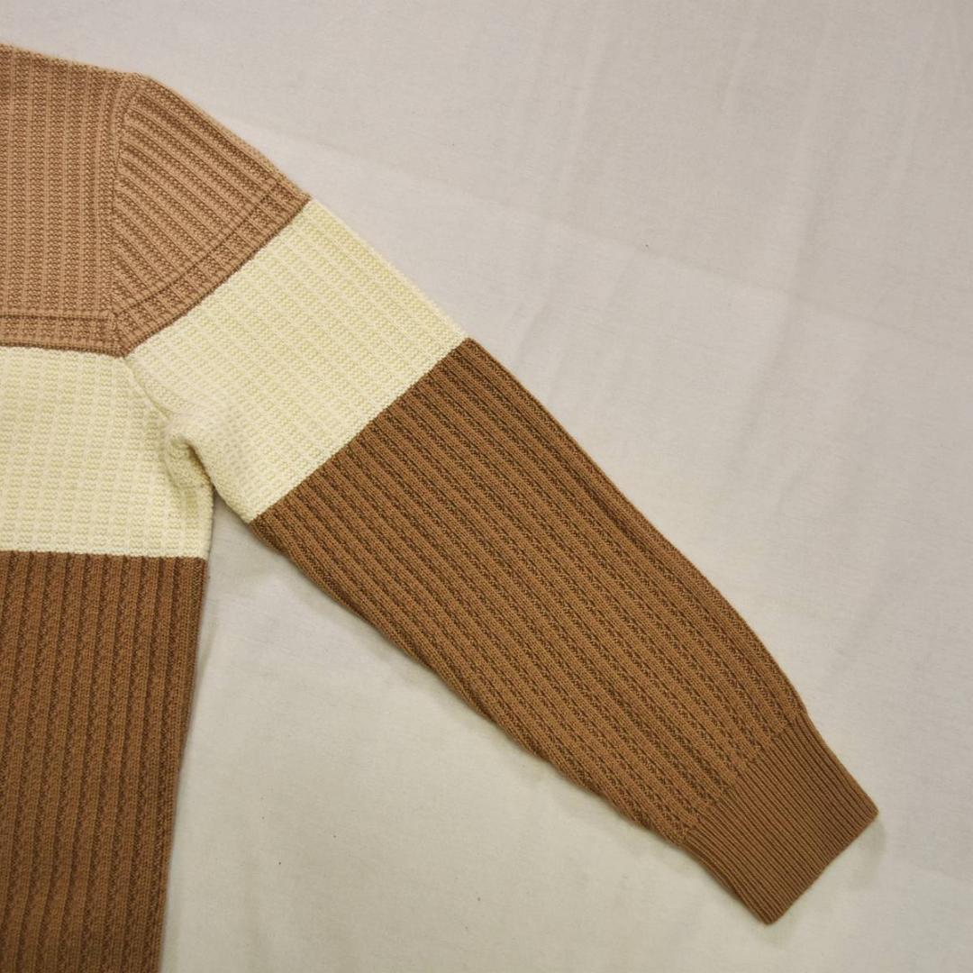 【人気】 セオリー クルーネック ブロックカラー ニット セーター S ♪