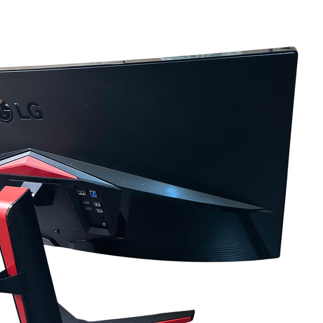 LG ゲーミングモニター 34UC79G-B 34インチ 曲面 中古