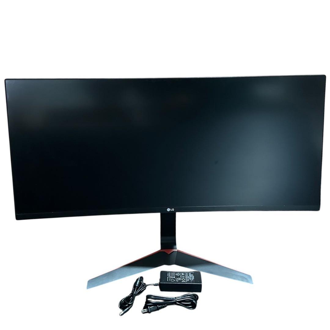 LG ゲーミングモニター 34UC79G-B 34インチ 曲面 中古